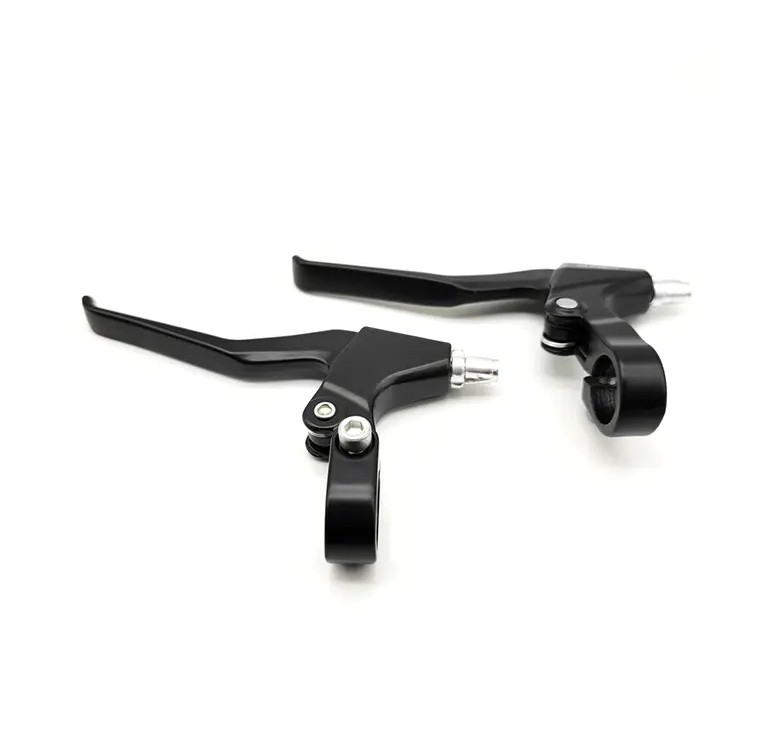 Como garantir a flexibilidade do piloto ao frear ou acelerar com uma alavanca de freio de bicicleta de liga de liga completa?